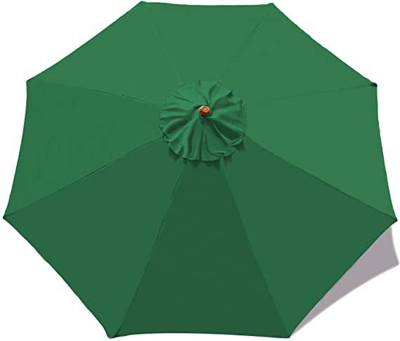 Premium Multi-Size All-Weather Center Pole Market Patio Umbrella