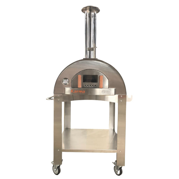 WPPO Karma 32 Stainless Steel Wood-Fired Outdoor Oven
