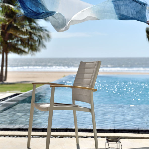 Portals Light Lite Stacking Outdoor Armchairs (Set of 2)