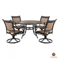 Classic 5-Piece Cast Aluminum Outdoor Dining Set