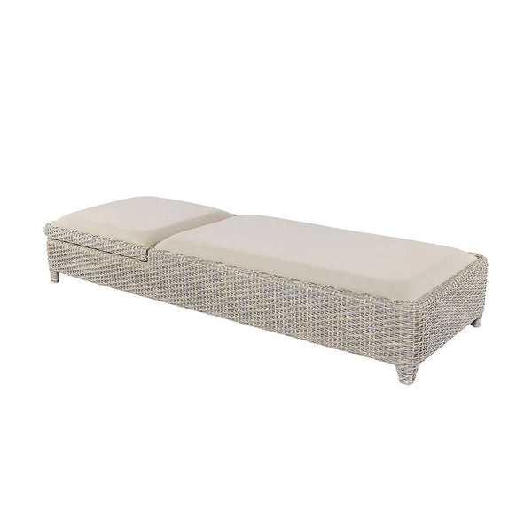 Kingsley Bate Biscayne Premium All-Weather Wicker & Sling Poolside Chaise Lounge