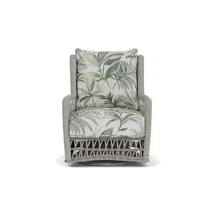 Lloyd Flanders Mackinac All-Weather Wicker Outdoor Swivel Glider Chair