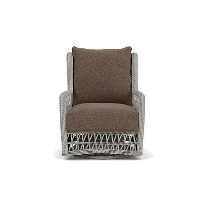 Lloyd Flanders Mackinac All-Weather Wicker Outdoor Swivel Glider Chair