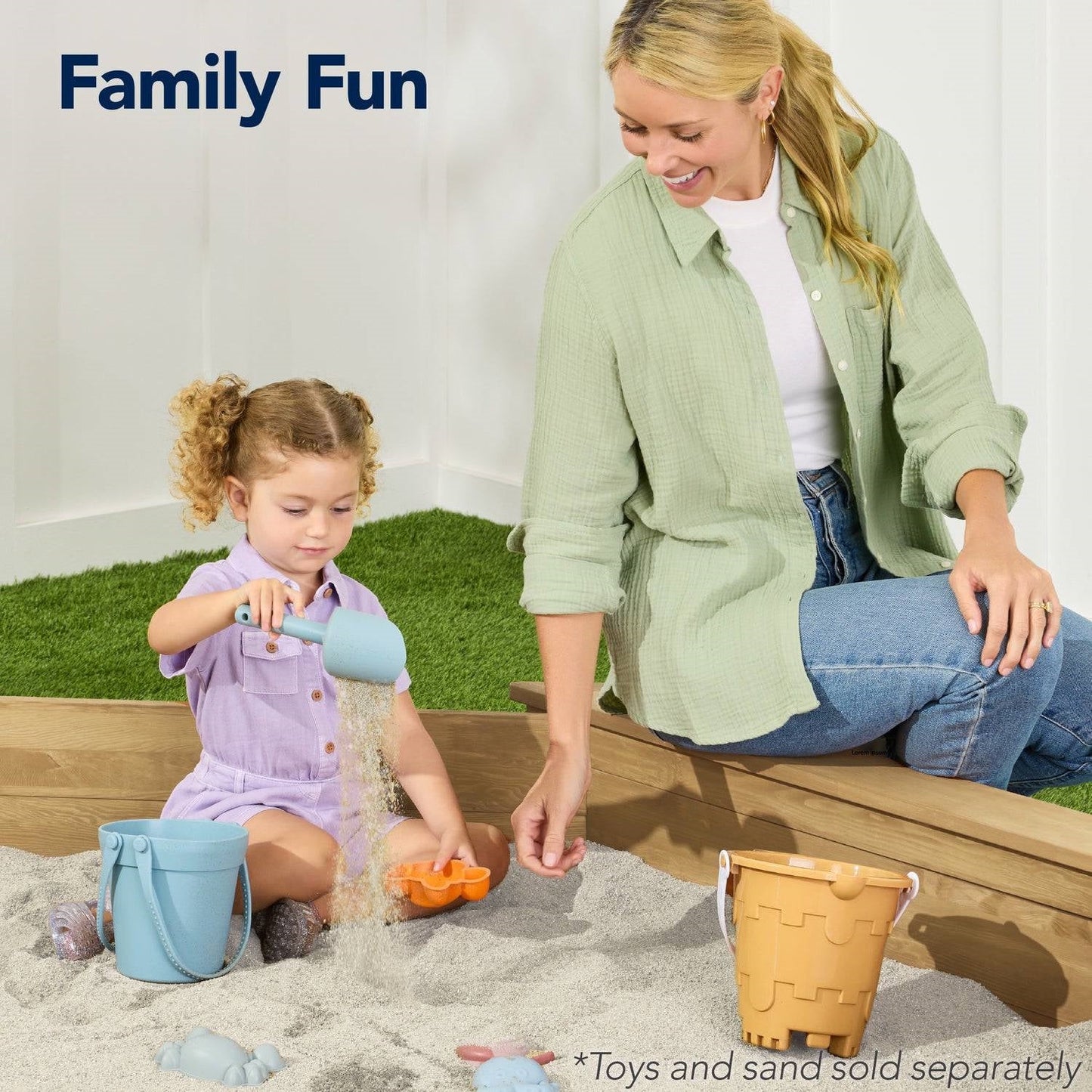 HomePacific Outdoor Kid's Octagonal Wooden Sandbox with Bench Seating & Cover