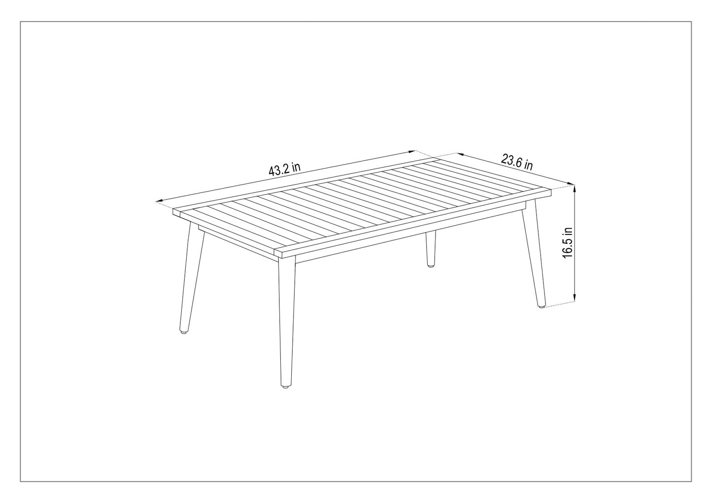 LifestyleGarden US Panther Outdoor Wicker and FSC Wood Seating Set