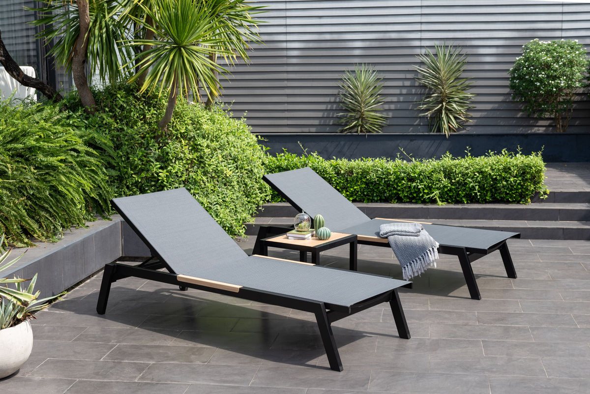 Panama Dark Duo Coffee Set &amp; 3-Piece Sun Lounger Set