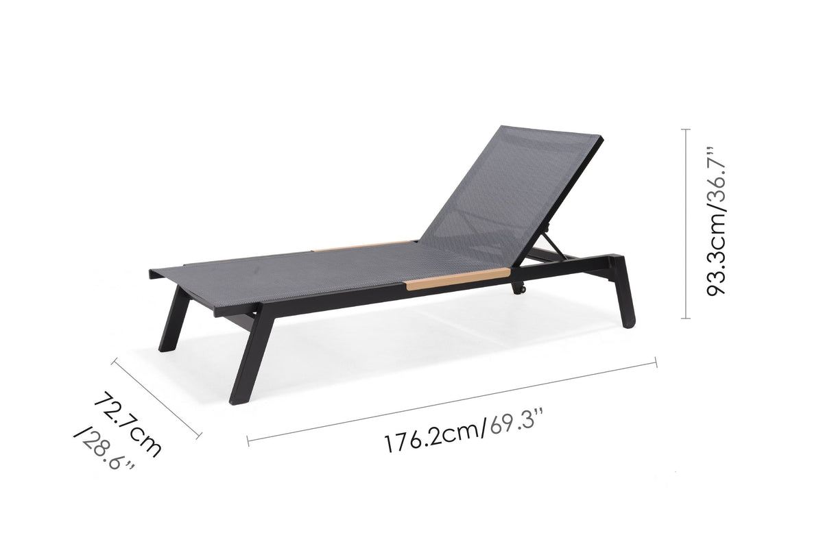 Panama Dark Duo Coffee Set &amp; 3-Piece Sun Lounger Set