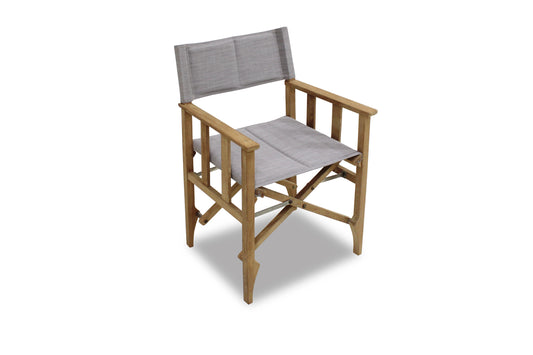 Zircon Teak Folding Director Chair – Vintage Khak