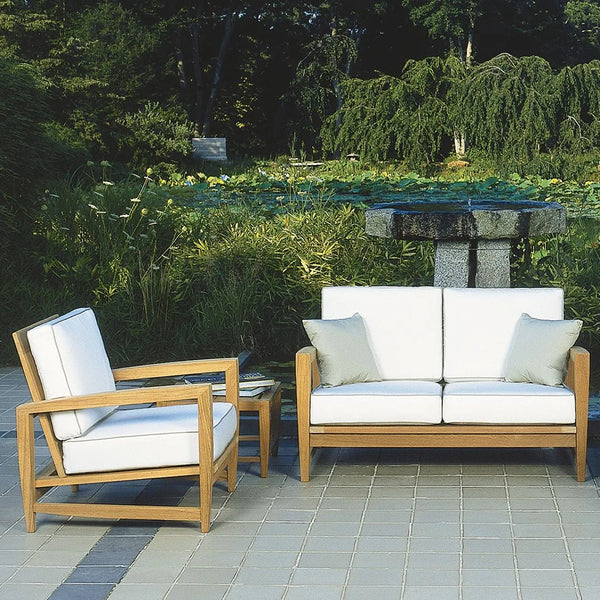 Kingsley Bate Amalfi Premium Teak Deep Seating Lounge Chair