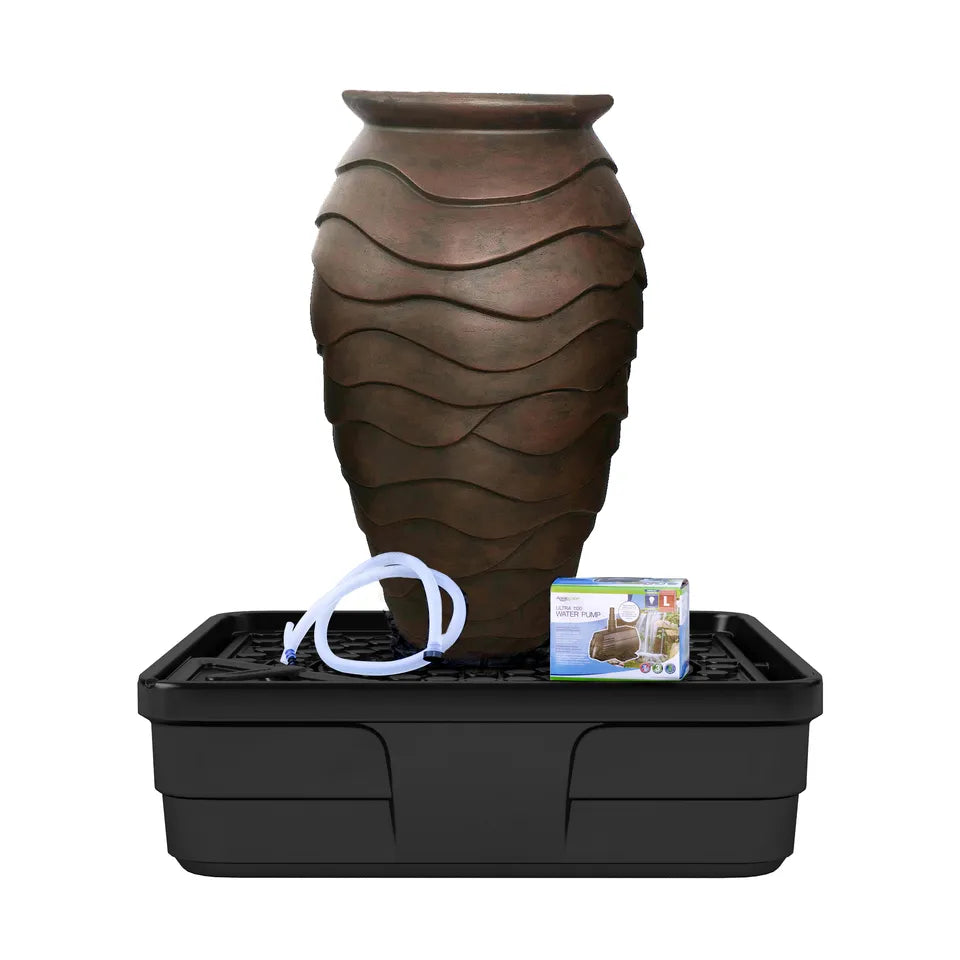Scalloped Urn Fountain Kit – 45″ H