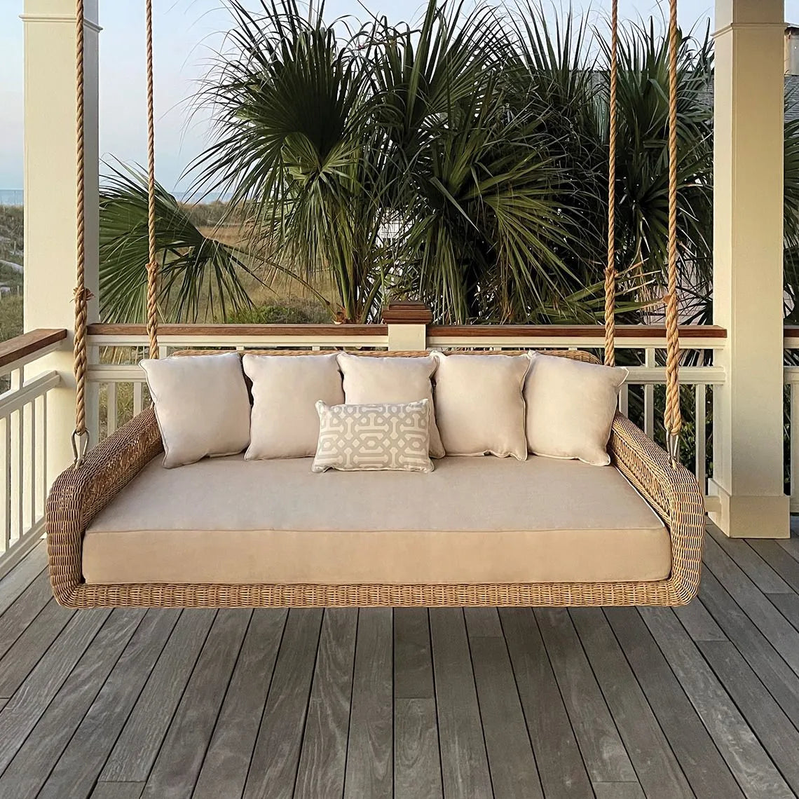 Kingsley Bate Amelia Wicker Hanging Daybed