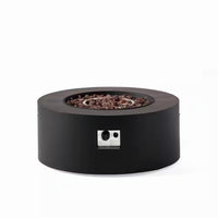 Iron Propane Outdoor Patio Fire Pit