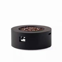 Iron Propane Outdoor Patio Fire Pit