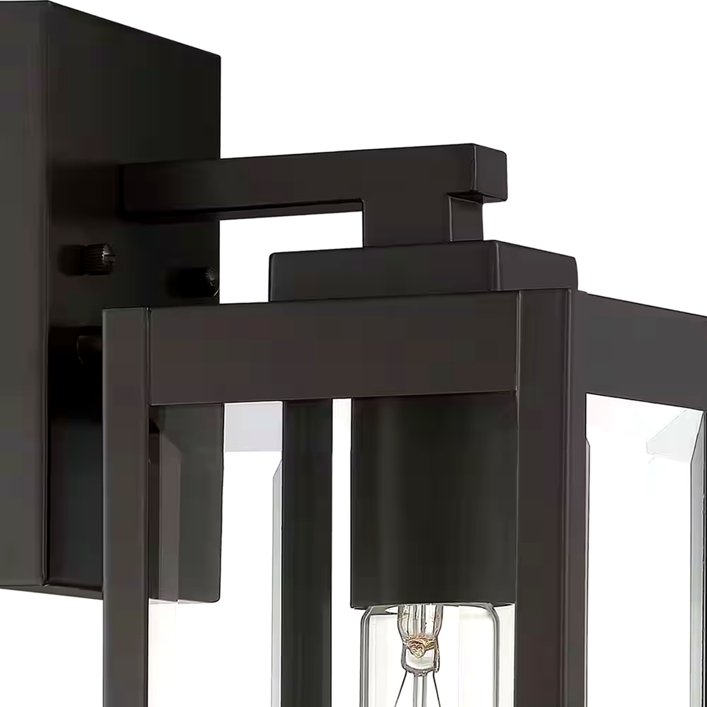Westover 1-Light Western Bronze Outdoor Wall Lantern Sconce