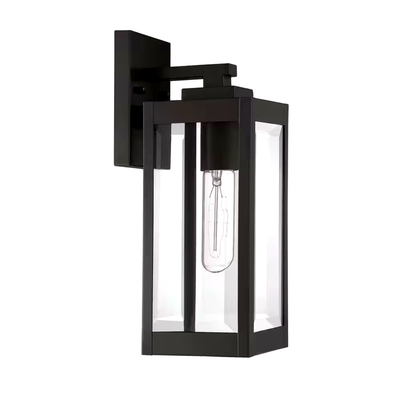 Westover 1-Light Western Bronze Outdoor Wall Lantern Sconce