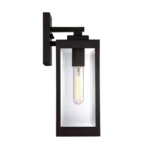 Westover 1-Light Western Bronze Outdoor Wall Lantern Sconce