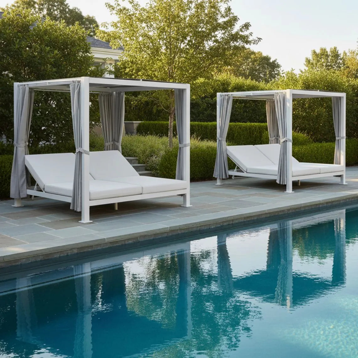 Kingsley Bate Pavilion Double Adjustable Chaise