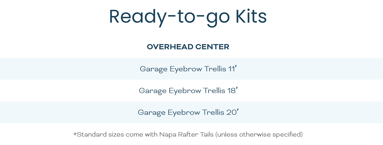 Eyebrow Trellises