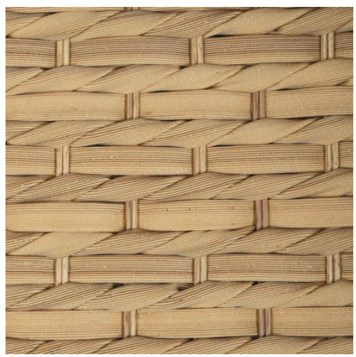 Kingsley Bate Vero Wicker Swivel Rocker Lounge Chair
